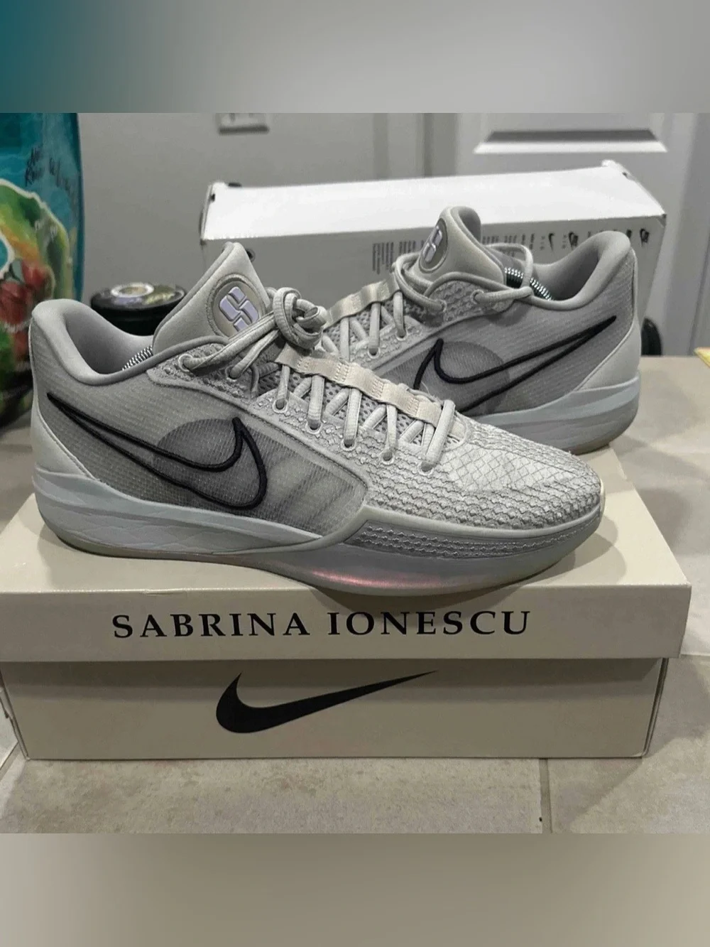 Nike Sabrina Ionescu 1 Ionic Sz 12W/10.5M FQ3381 010